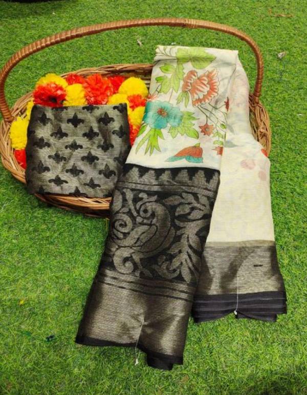 Monalisha 32 New Exclusive Wear Chiffon Brasso Latest Saree Collection